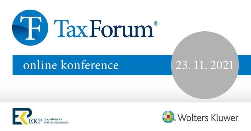 Online Konference Tax Forum 2022