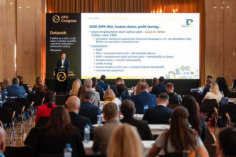 EKP Advisory na CFO Congressu 2025: financni rizeni bylo v centru pozornosti 